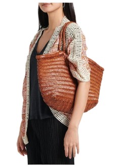 dragon diffusion handbag mujer nantucket basket big - 8822 bruciato