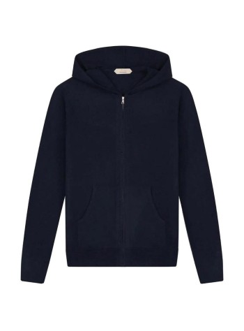 aurélien sweater mancashmere zipper vest - 40231002150004 navy