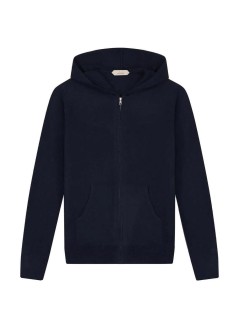 aurélien sweater mancashmere zipper vest - 40231002150004 navy