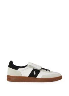 polo ralph lauren sneaker hombre bedford ppft-sneakers-low top lace - 809p15675002 deckwash white black
