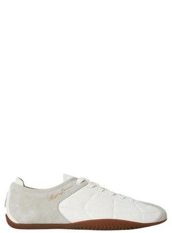 polo ralph lauren sneaker manralph l rcer-sneakers-low top lace - 809p15758001 white