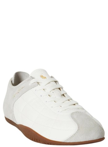 polo ralph lauren sneaker manralph l rcer-sneakers-low top lace - 809p15758001 white 2
