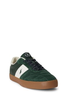 polo ralph lauren sneaker mancrt vulc iii-sneakers-low top lace - 816p15847001 new forest deckwash white