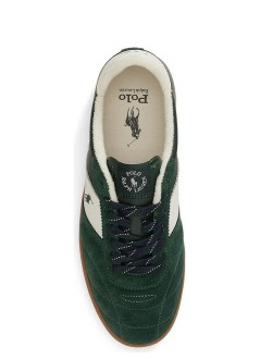 polo ralph lauren sneaker mancrt vulc iii-sneakers-low top lace - 816p15847001 new forest deckwash white