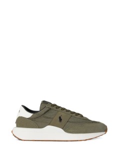 polo ralph lauren sneaker mantrain 89 pp-sneakers-low top lace - 809p15709004 cruise olive