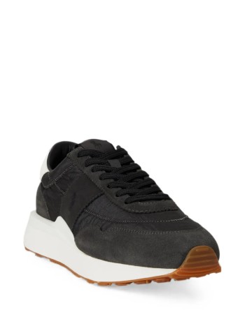 polo ralph lauren sneaker hombre train 89 pp-sneakers-low top lace - 809p15709001 faded black 2