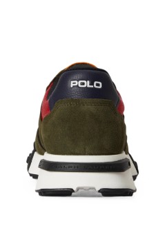 polo ralph lauren sneaker maneldridge-sneakers-low top lace - 809p17879001 estate olive multi