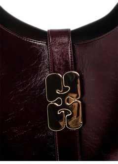ganni handbag mujer kat large deep shine - c1040039 436