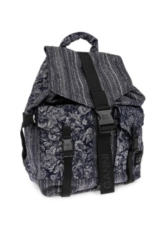 ganni luggage womanre-tech patchwork backpack - c2010004 077