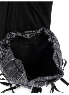 ganni luggage womanre-tech patchwork backpack - c2010004 077