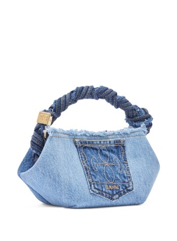 ganni crossbody mujer bou mini denim - b2100129 567 2