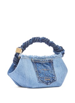 ganni crossbody mujer bou mini denim - b2100129 567