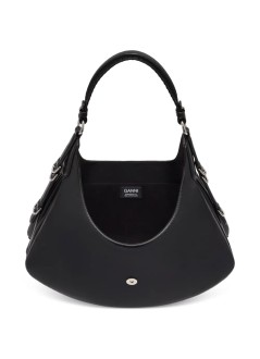 ganni handbag mujer kat small silver - a7296 099