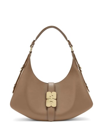 ganni handbag mujer kat small butter - b2070108 03p