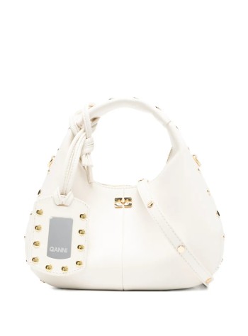 ganni crossbody womanhobo mini studs - b2070129 135
