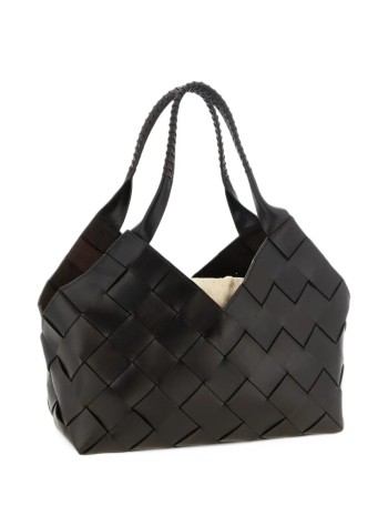 dragon diffusion handbag womancastello - 8111 dark brown