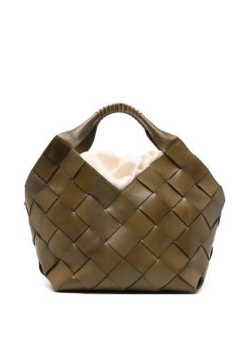 dragon diffusion handbag womanbotteghe - 8108 kaki