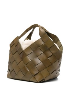 dragon diffusion handbag womanbotteghe - 8108 kaki