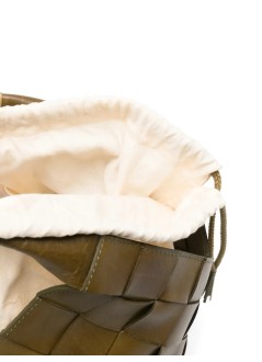dragon diffusion handbag womanbotteghe - 8108 kaki
