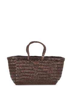 dragon diffusion handbag womanbamboo triple jump small - 8811 dark brown