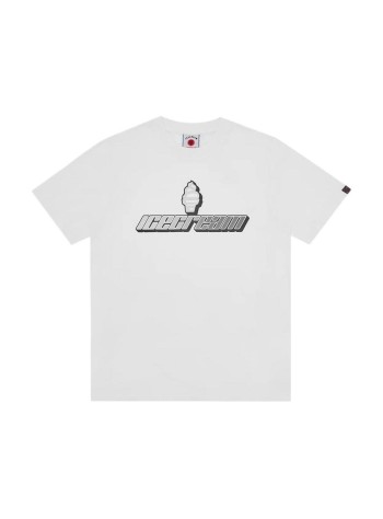 icecream t-shirt manspeedway gradient t-shirt - icts26362 white