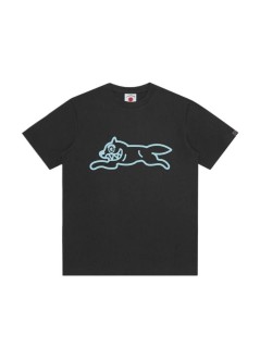 icecream t-shirt manrunning dog t-shirt - icts26357 black