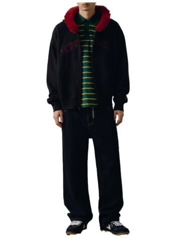 icecream denim manembroidered double scoop denim pants - icdp26373 black 2