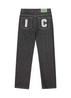 icecream pant  manripstop double scoop denim pants - icdp26372 black