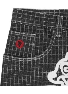 icecream pant  manripstop double scoop denim pants - icdp26372 black