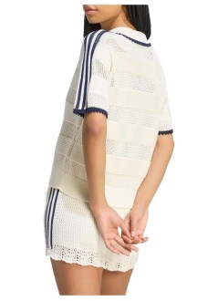 adidas originals polo womanresort s polo w - kx0713 owhite