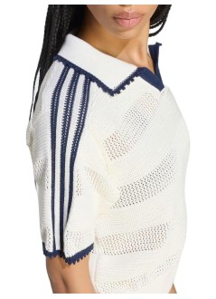 adidas originals polo womanresort s polo w - kx0713 owhite