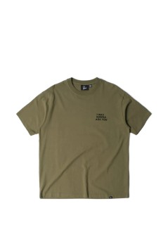 by parra t-shirt manwaiting for you t-shirt - 56110 green