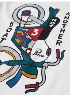 by parra t-shirt mannot another boat t-shirt - 56205 white