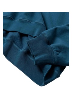 by parra sweater manballoon logo cross-grain crewneck - 56226 blue