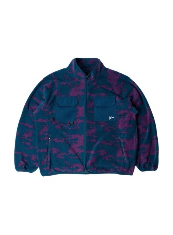by parra sweater manpurple darwin camo fleece - 56255 blue