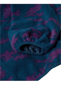 by parra sweater manpurple darwin camo fleece - 56255 blue