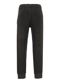 c.p.company pant  mansweatpants cargo pant in brushed emerized diagonal fleece - 21cmsp191a006614g 985
