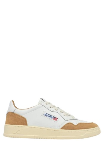 autry sneaker manmedalist low man ft10 soflea/sue wht/copper - aulmft10 ft10
