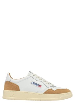 autry sneaker manmedalist low man ft10 soflea/sue wht/copper - aulmft10 ft10