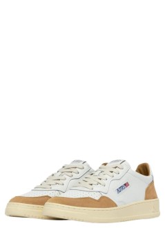 autry sneaker manmedalist low man ft10 soflea/sue wht/copper - aulmft10 ft10