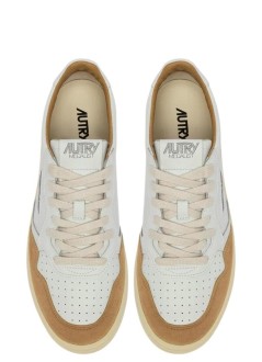 autry sneaker manmedalist low man ft10 soflea/sue wht/copper - aulmft10 ft10