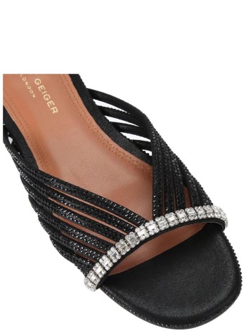 kurt geiger sandal womancrystal strap flat mule - 5853700609 00 2