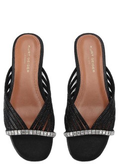kurt geiger sandal womancrystal strap flat mule - 5853700609 00