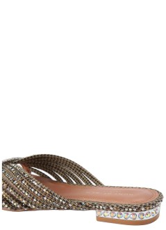kurt geiger sandal womancrystal strap flat mule - 5853743609 43