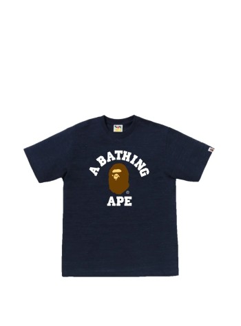 bape camiseta hombre college tee m - 001tem301001m navy
