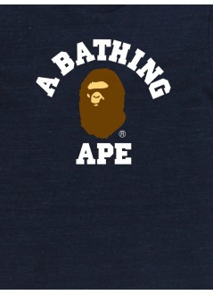 bape camiseta hombre college tee m - 001tem301001m navy