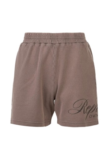 represent short pant manowners club script mesh shorts - ocm41237 truffle
