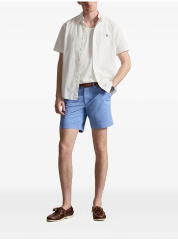 polo ralph lauren pantalon corto hombre straight fit cotton short - 710799213502 bristol blue 2