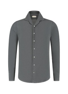 aurélien shirt mandenim shirt - 60230602160000 grey