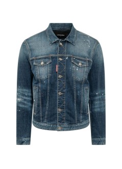 dsquared outerwear mandan jean jacket - s74am1693s30664 470